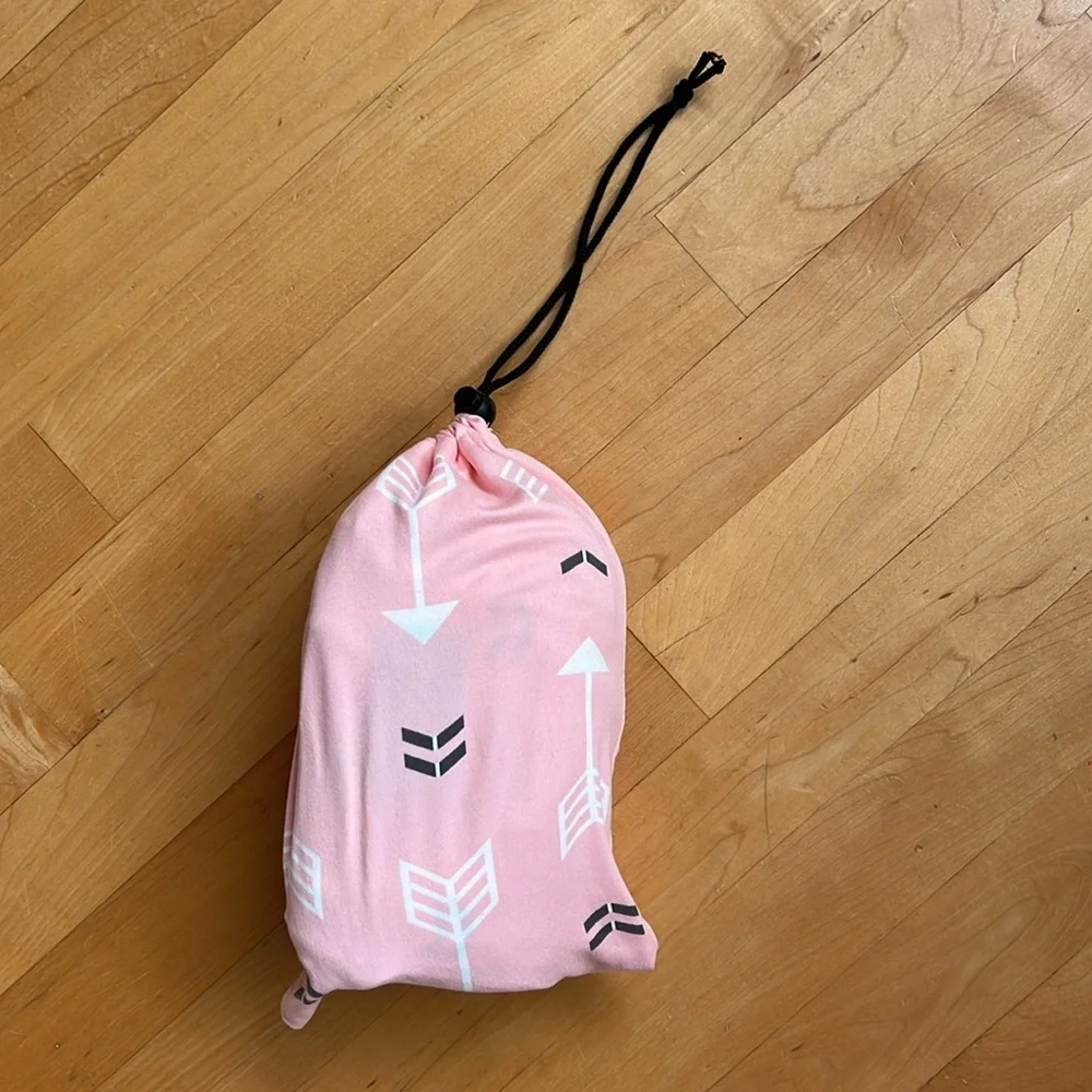 👼Amazlinen Amazing Life Pink Arrow Carseat Cover | Mesh Netting | Packable